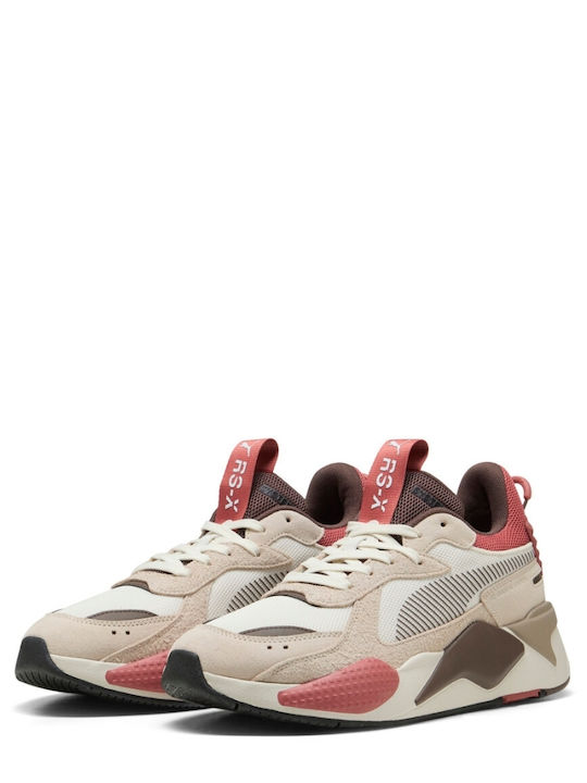Rs-x Heritage Sneakers Warm White / Flat Bronze