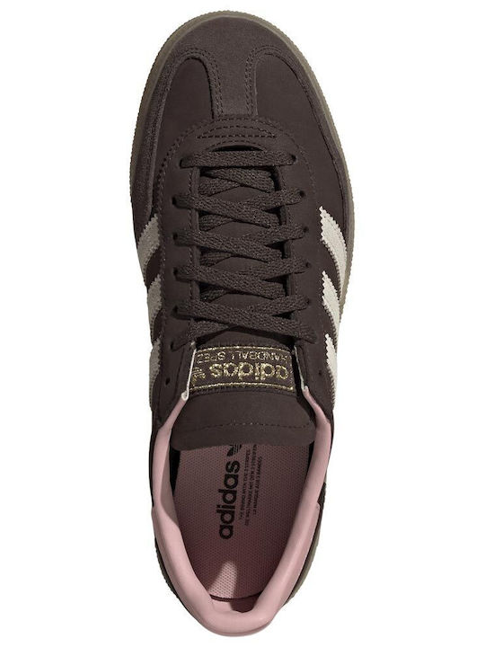 adidas Handball Spezial Сникърси Тъмнокафяв / Алуминиев