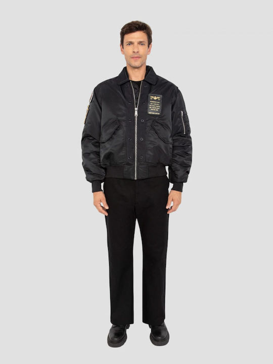 Jacke Bomber Black