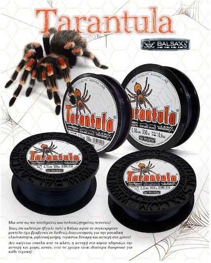 Πετονιά Balsax Tarantula 500m Γκρι 0.30mm