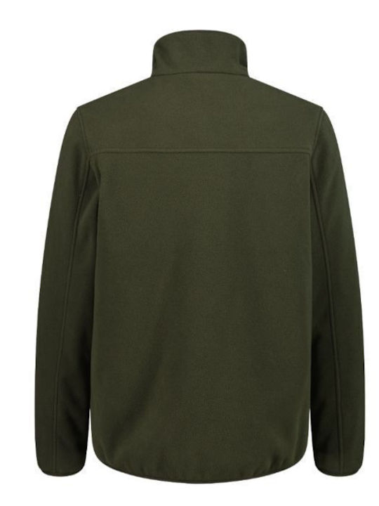 CMP Cardigan de vânătoare Fleece Kaki