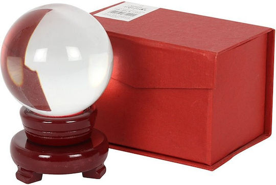 Κρυστάλλινη Σφαίρα Βάση 10cm Clear Crystal Healing Ball
