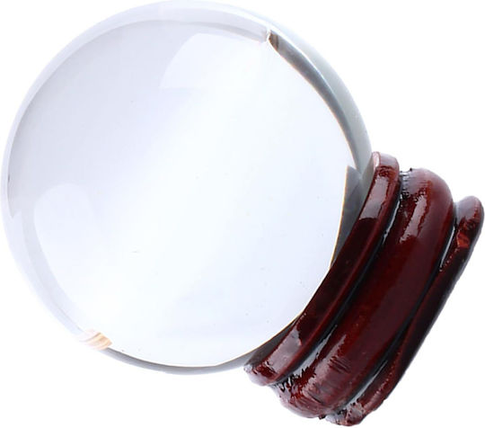 Crystal Sphere Base 10cm Clear Crystal Healing Ball