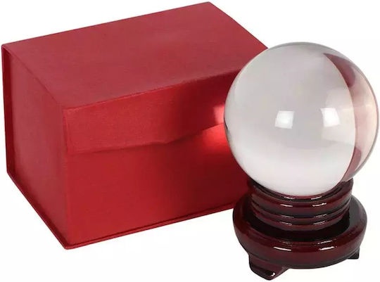 Crystal Sphere Base 10cm Clear Crystal Healing Ball