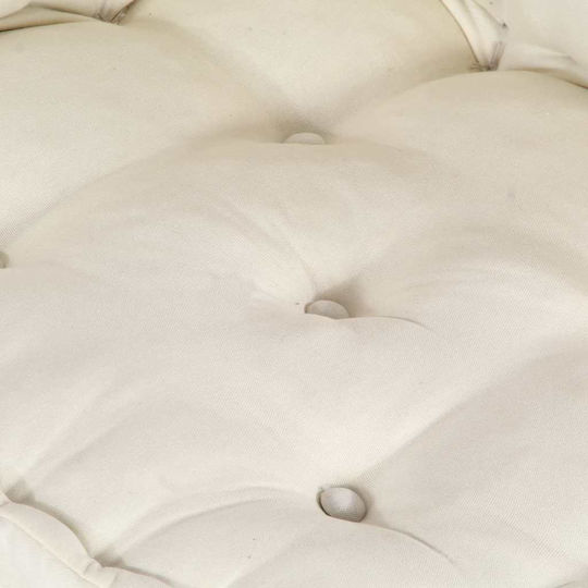 Armchair 70x70x56cm Cream Armchair 70x70x56cm Cream