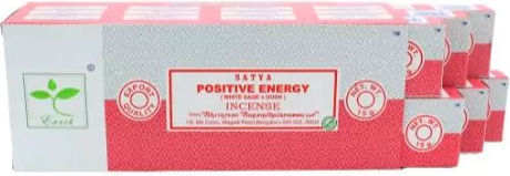 Earth Satya Räucherstäbchen Positive Energy Salbei & Oudh