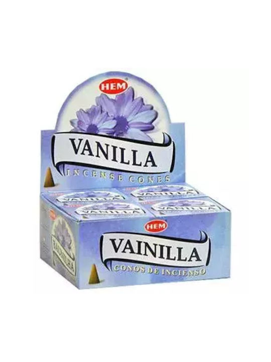 Ароматни Конуси Ванилия Hem Vanilla Cones 10 Бройки
