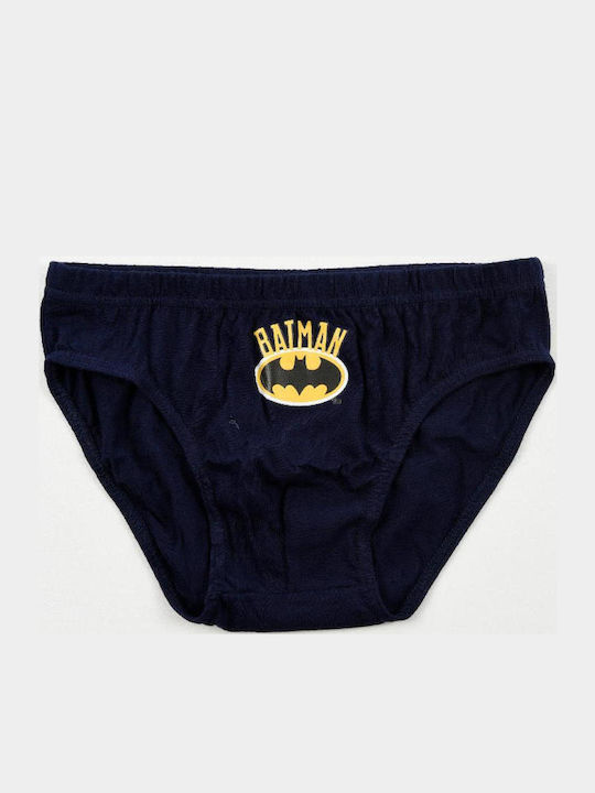 Superheroes Kids' Set with Briefs Blue-white-khaki 3pcs