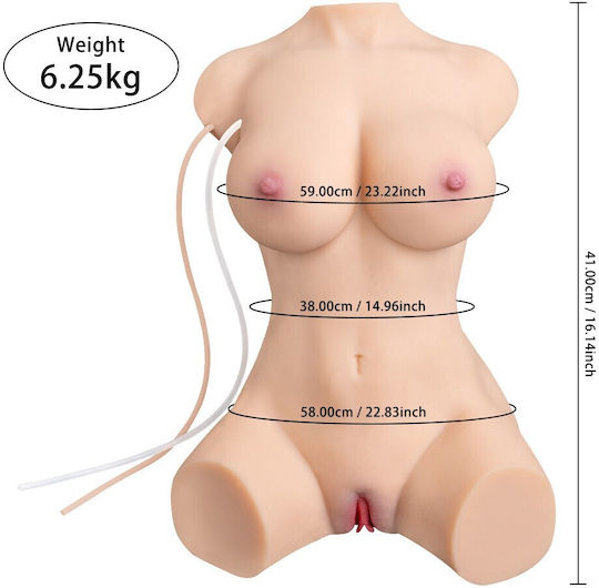 Masturbator Vagina με Δόνηση