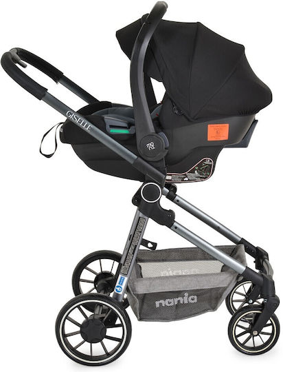 Moni Giselle Adjustable 2 in 1 Baby Stroller Suitable for Newborn Gray 6.9kg