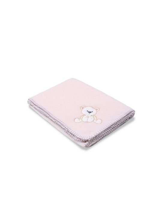 Interbaby Blanket Nursery Swaddling Blankets Pink 80x110cm