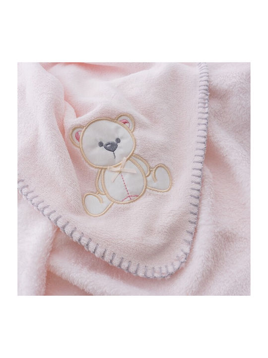 Interbaby Blanket Nursery Swaddling Blankets Pink 80x110cm