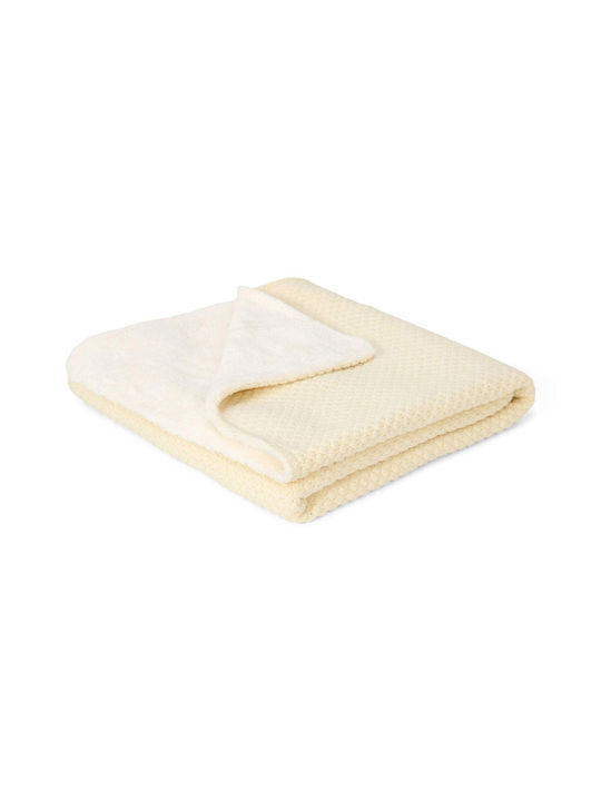 Little Dutch Blanket Nursery Swaddling Blankets Knitted White 70x100cm