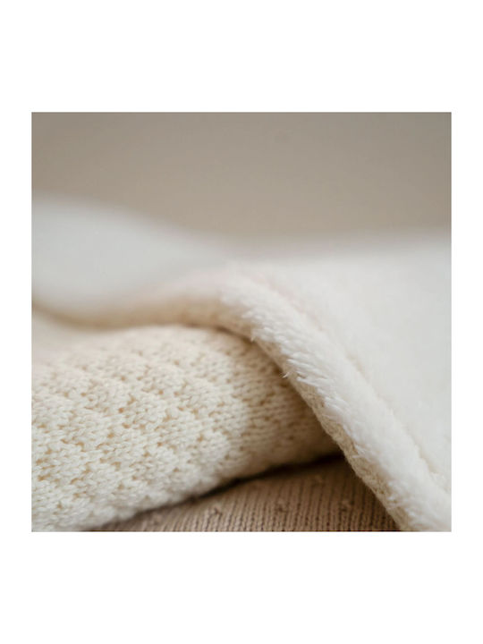 Little Dutch Blanket Nursery Swaddling Blankets Knitted White 70x100cm