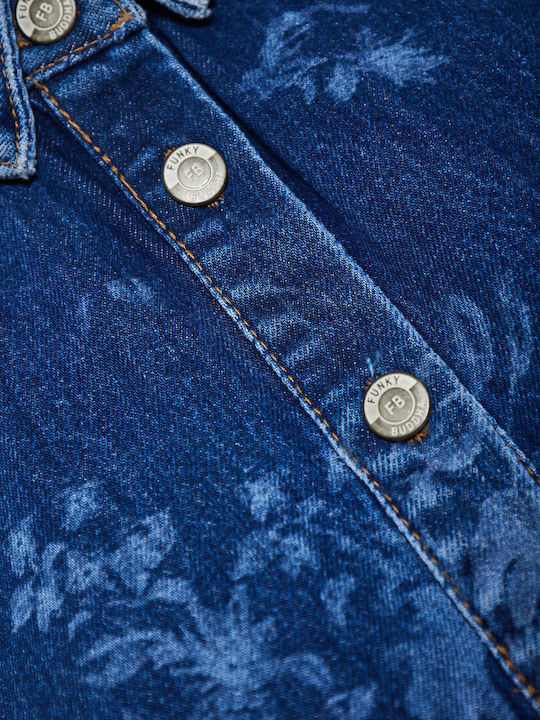 Damen Jeansjacke Blau