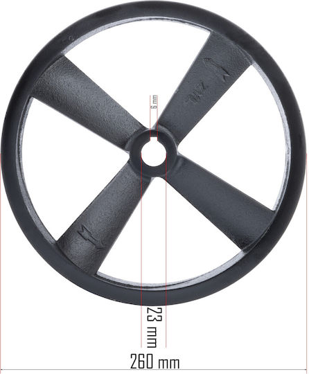 Τροχαλία Συμπιεστή Pm-ko-100t-150t-200t-230/400v-kp
