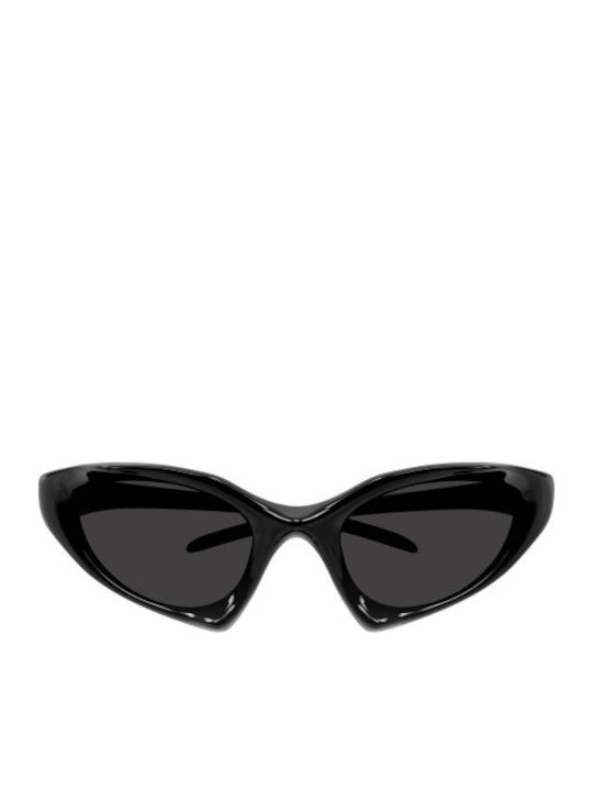 Balenciaga Lentilă Normală Unisex Ochelari de soare cu Negru Cadru și Negru Lentilă