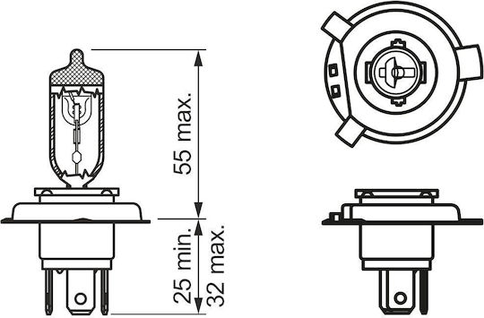 Bosch Car and Motorcycle Lamp HS1 12V 35W