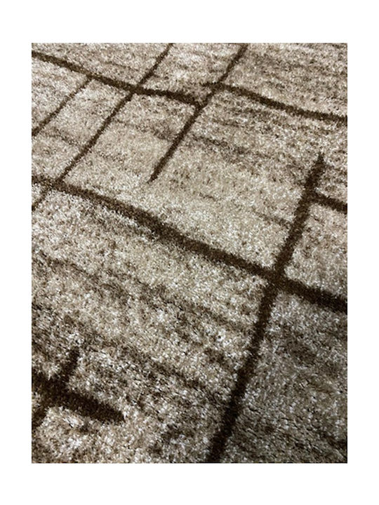 Jasmine Js Shaggy Bedroom Rugs Set Camel Brown JS-842-camel-brown-Set 3pcs