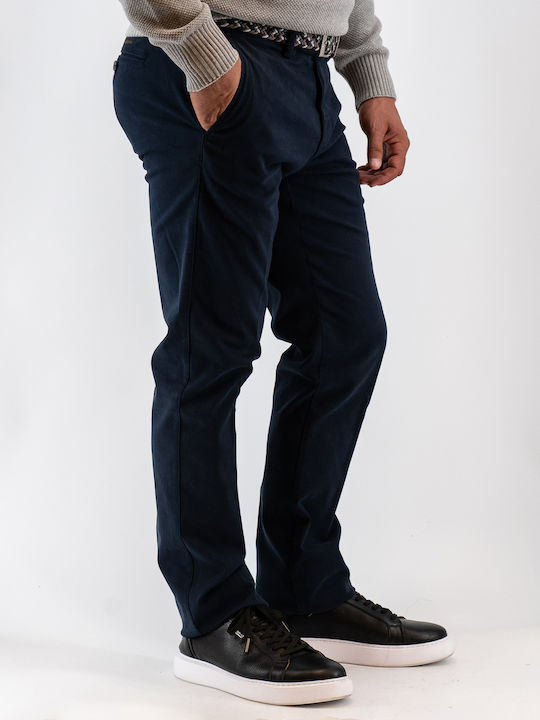 Men's Trousers Chinos Blue