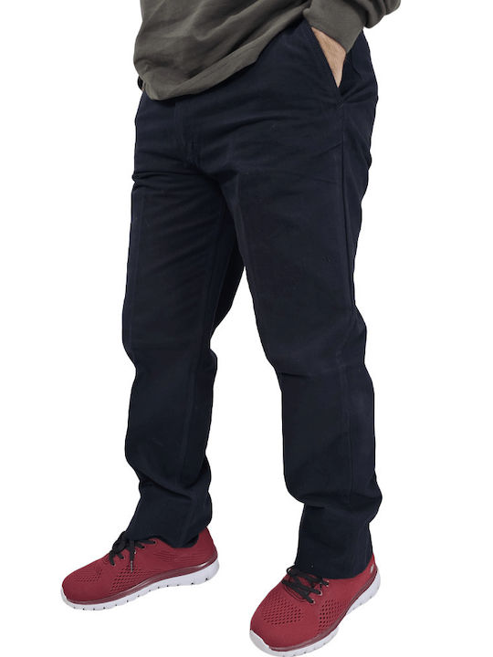 Pantaloni Chino cu Croială Normală Marina