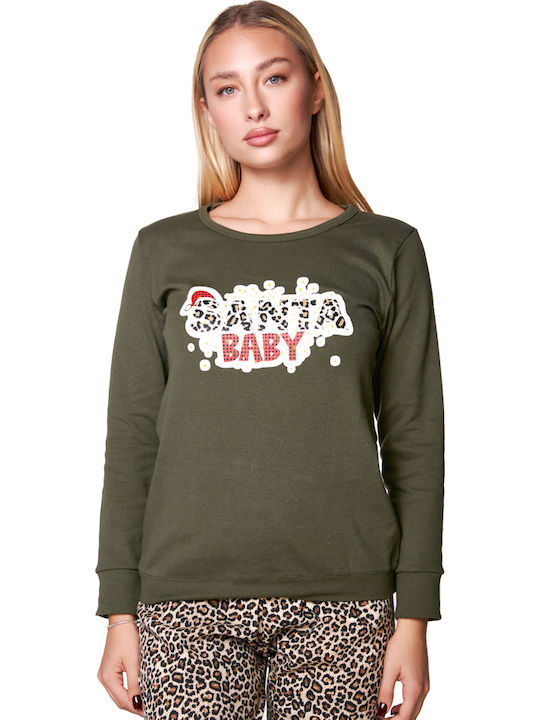 Comfort Women's Pyjama Set Green