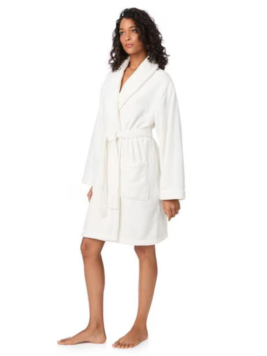 DKNY Γυναικεία Ρόμπα Cream Signature
