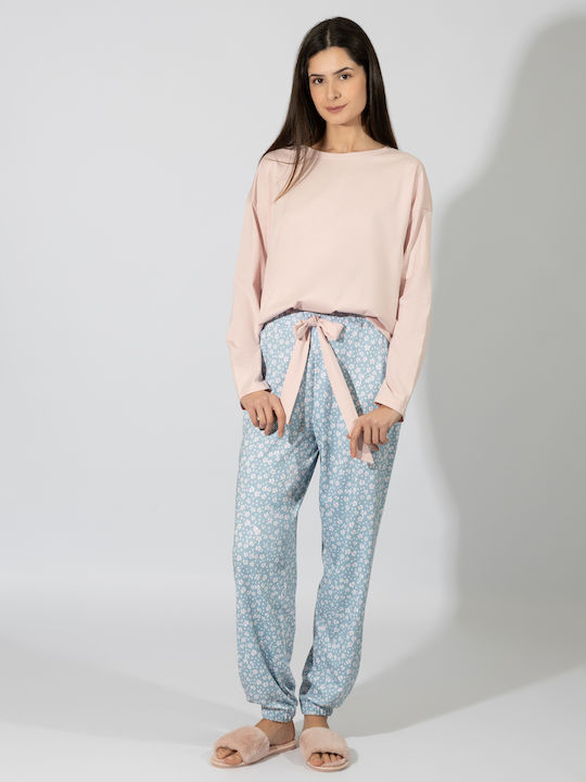 Harmony Damen Pyjama-Set Pink