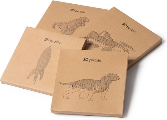 Rakete Puzzle 3D