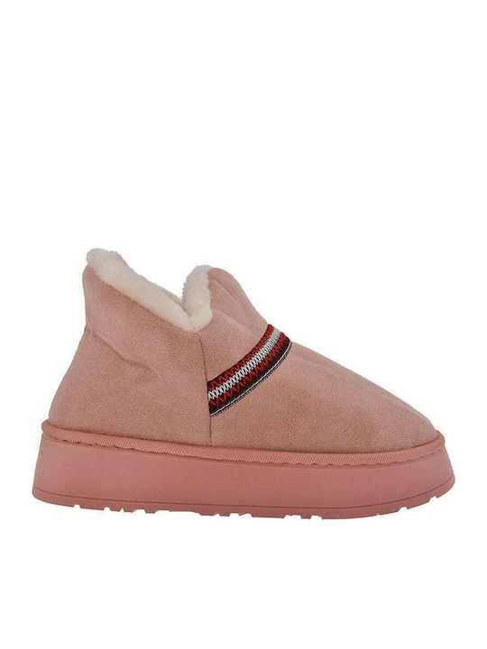 Closed Women's Slippers Brown