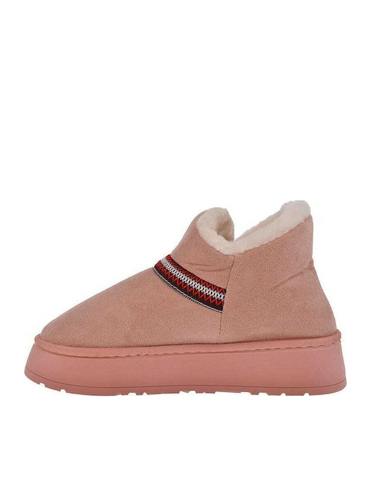 Closed Women's Slippers Brown