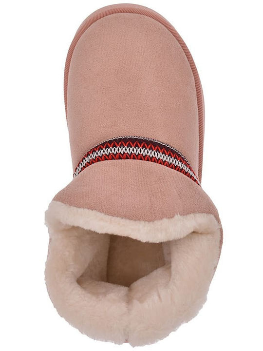 Closed Women's Slippers Brown