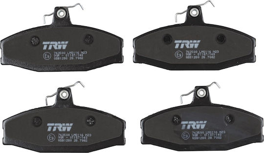 Trw Gdb1280 Комплект Спирачни Накладки Дискови Спирачки