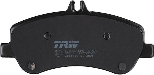 Trw Bremsbelag Set Scheibenbremse Gdb1798