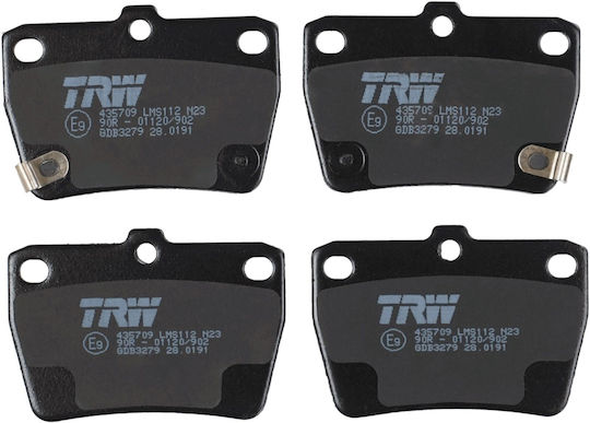 Trw Gdb3279 Bremsbelag Set Scheibenbremse