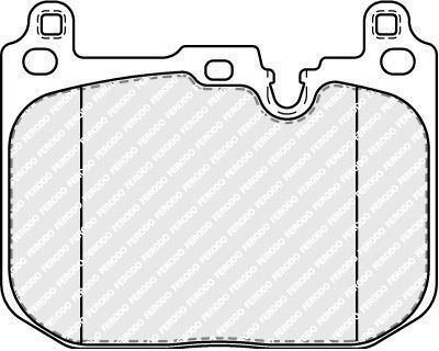 Ferodo Fdb5112 Brake Pad Set Disc Brake
