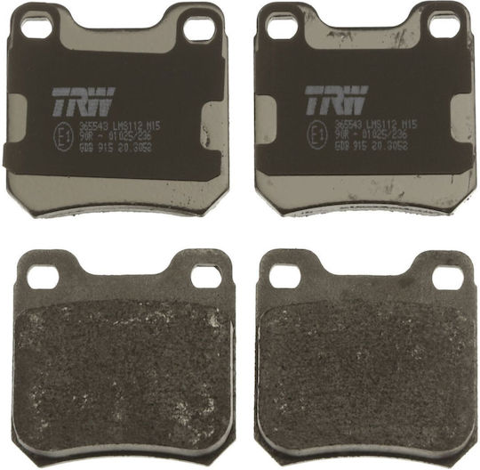 Trw Gdb915 Brake Pad Set Disc Brake