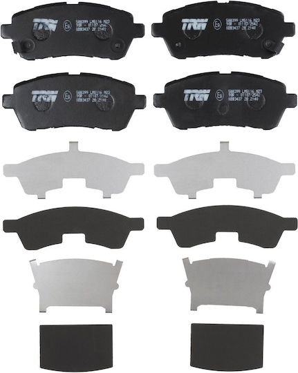 Trw Brake Pad Set Disc Brake Gdb3437