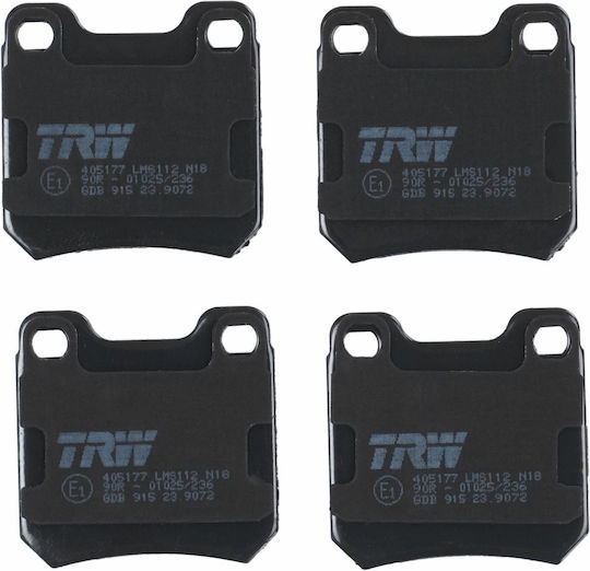 Trw Gdb915 Brake Pad Set Disc Brake