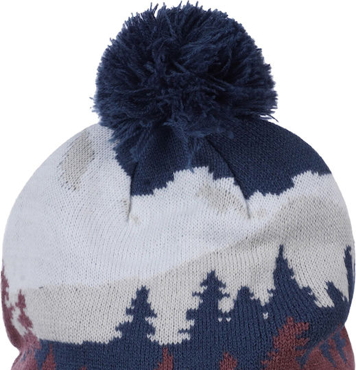 Beanie Frauen Beanie Gestrickt in Lila Farbe