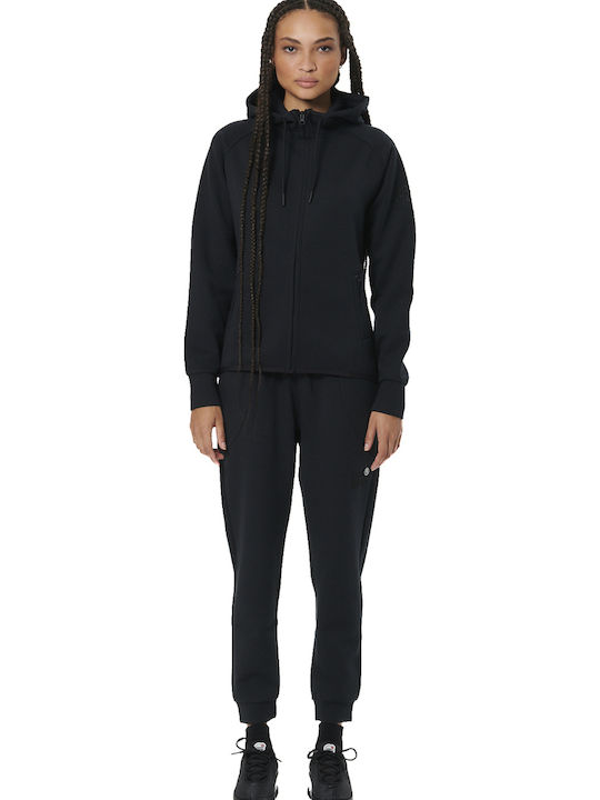 Sportstyle Tech Women's Sweatshirt Jacket Hooded Black