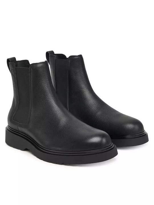 Schwarz Chelsea Stiefeletten