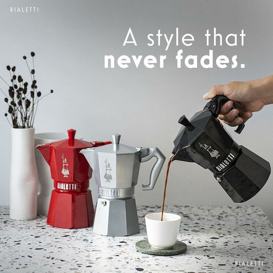 Bialetti Moka Electric Stovetop Espresso Pot for Black