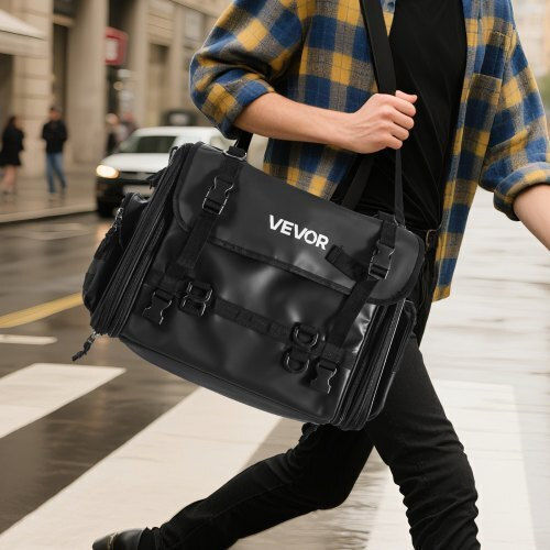 Vevor Schwanztasche Motorrad-Softtasche in Schwarz Farbe