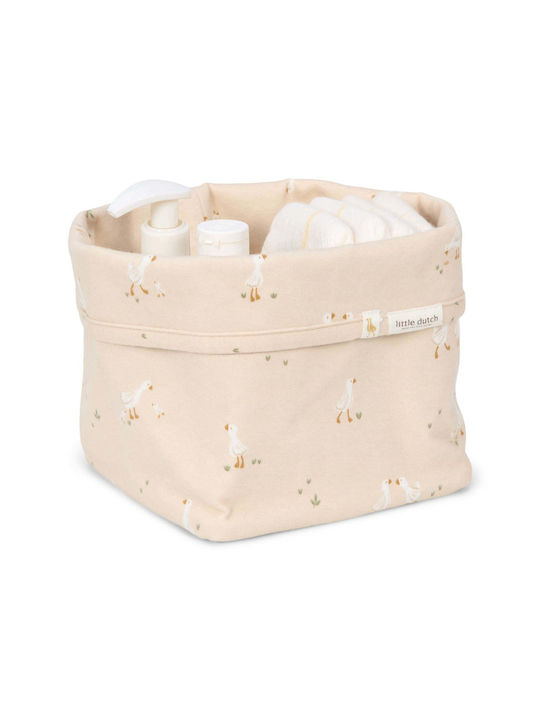 Little Dutch Small Beige Nursery Storage Basket