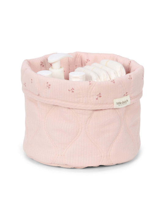 Little Dutch Nursery Cosmetic Basket Pure Pink