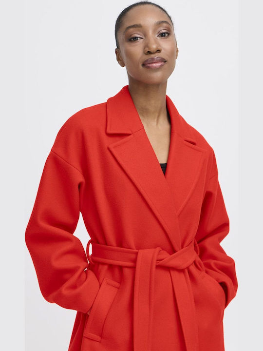Femeie Red Palton