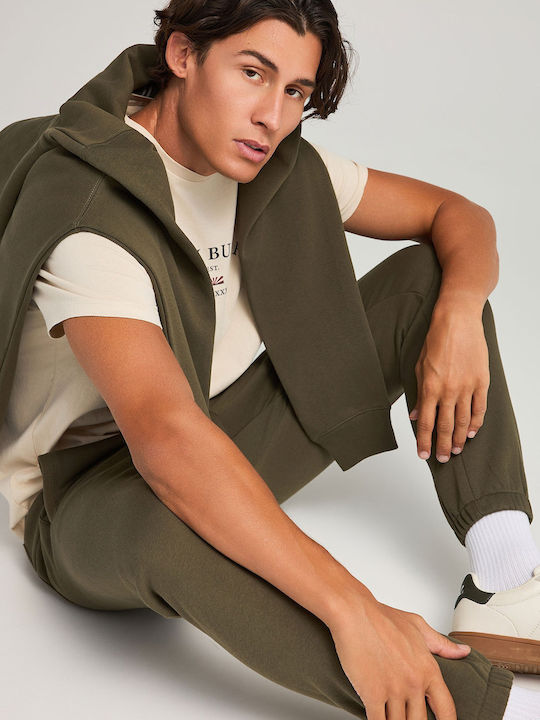 Sweatpants with Elastic Green