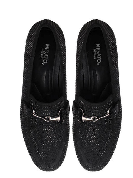 Γυναικεία Loafers σε Μαύρο Χρώμα