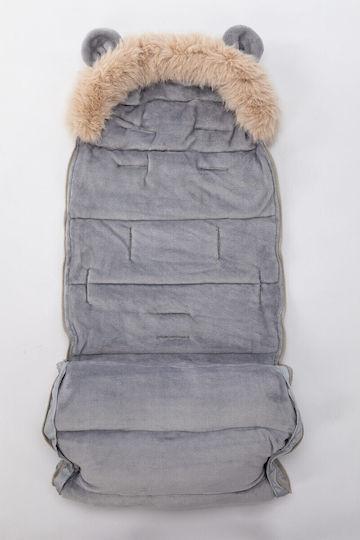 FreeOn Arctic Калъф за количка Waterproof Сив 95x50εκ.